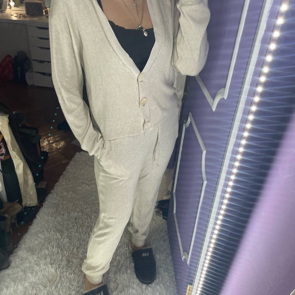 Zara Cardigan & Jogger Set